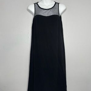 Eileen Fisher Black Silk Dress